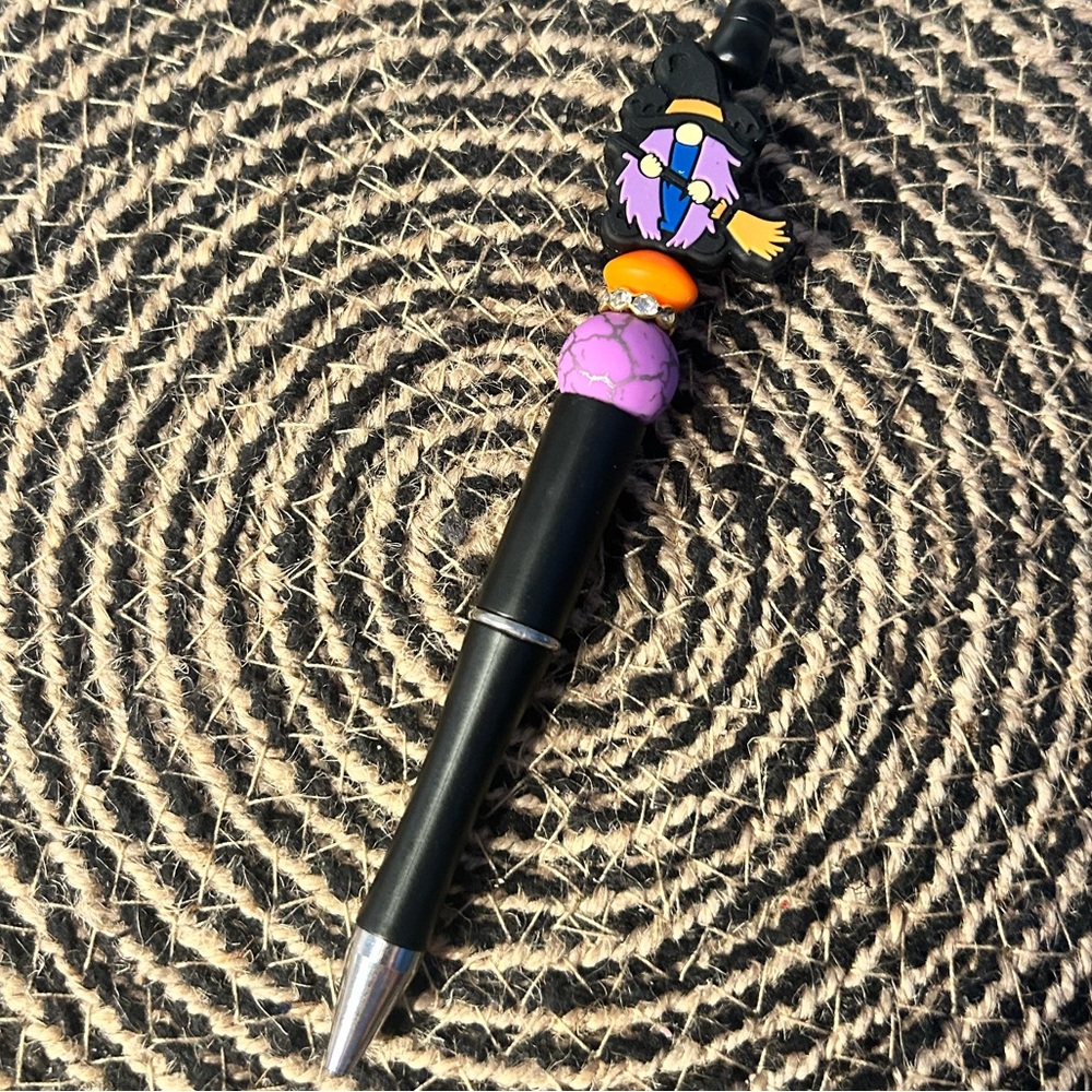 Halloween Beaded Pen